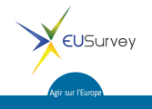 bannière EU Survey, Agir sur l'Europe